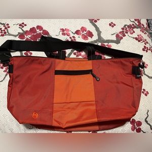 Timbuk2 Cargo Tote  Shoulder Strap Heavy Duty Shopping Bag Waterproof Orange